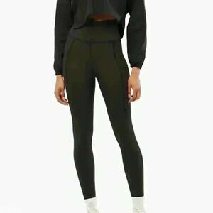 NWT WEWOREWHAT HIGH RISE POCKET LEGGING BRUSHED POLY Sz M